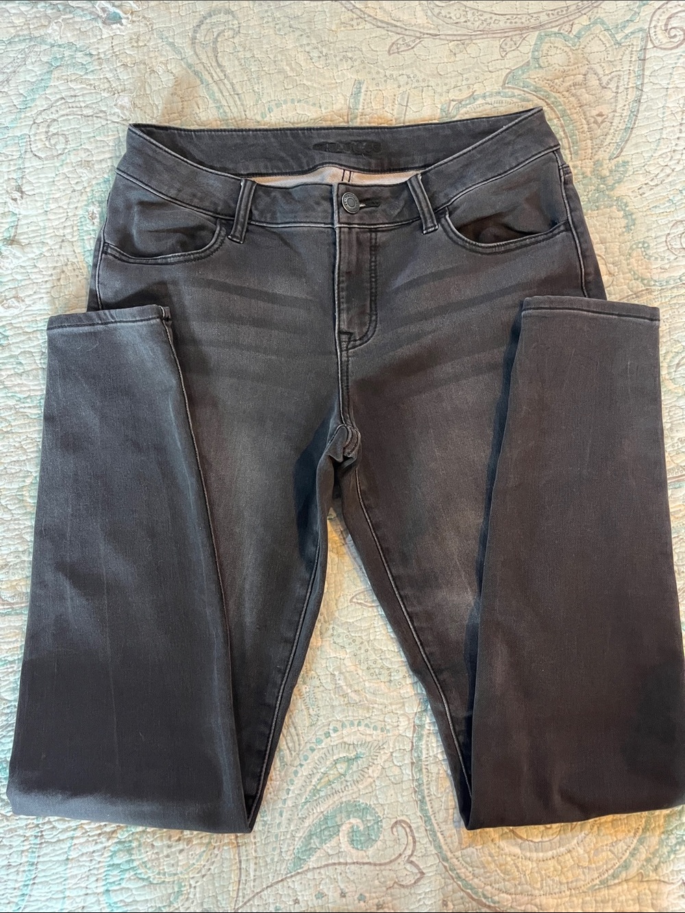 Maurices Charcoal Grey Skinny Jeans